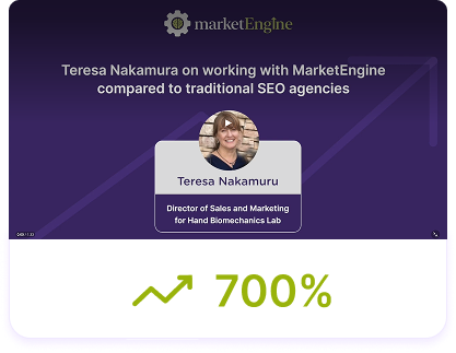 Play video Teresa testimonial video