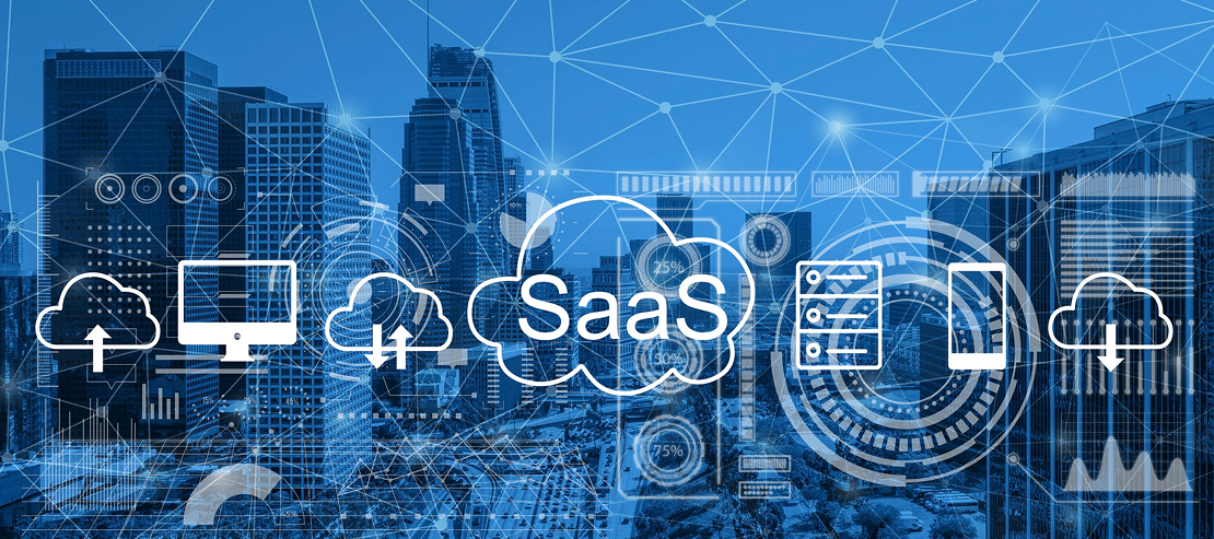 An image depicting the idea that Software as a Service (SaaS) is the key to future business success and transformation.
